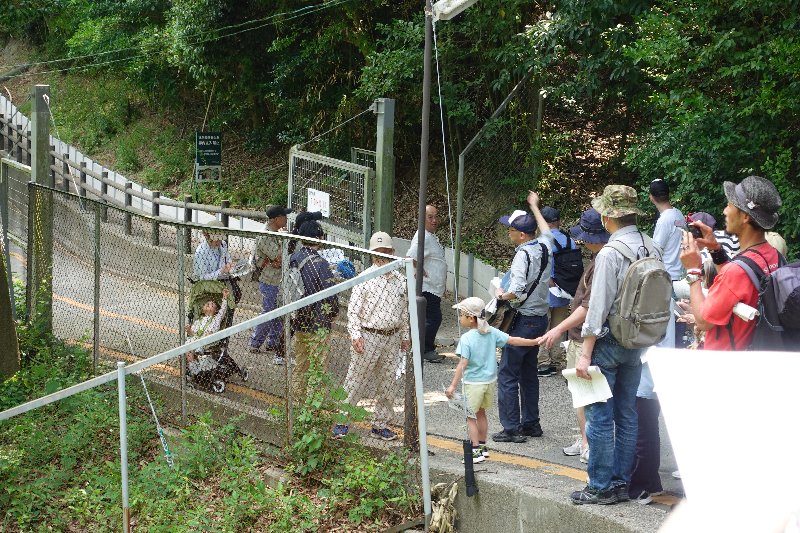 有瀬図書館新館下の新池が明石市の財産区の溜池であったことや西細谷の雨水が流入している現状が矢嶋教授から説明されました