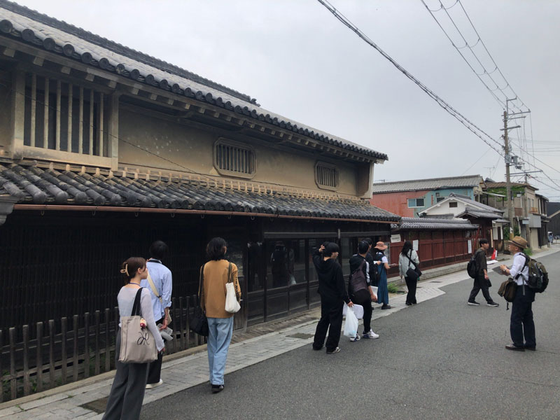 立町で再び住宅地図を使って町並みの変化を確認しました