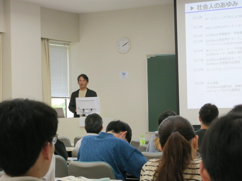 玉田社長による講演