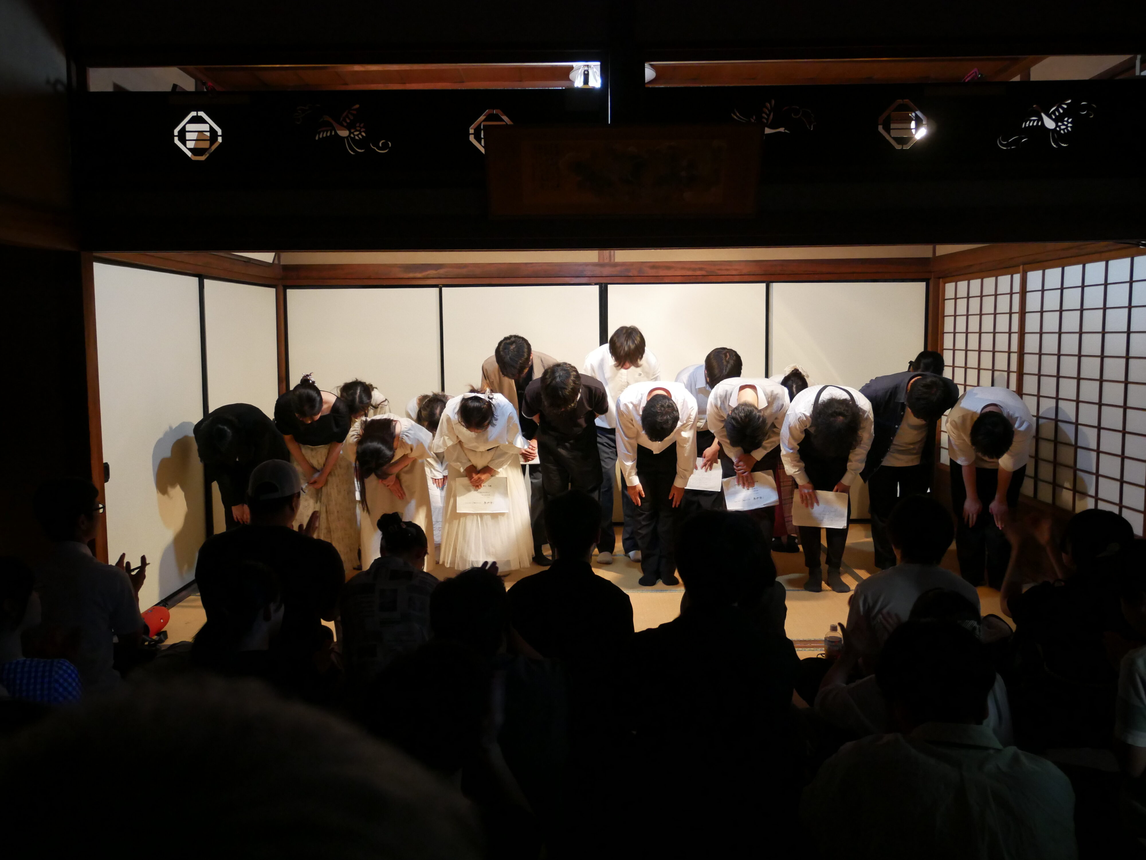 会場から温かい拍手をいただきました