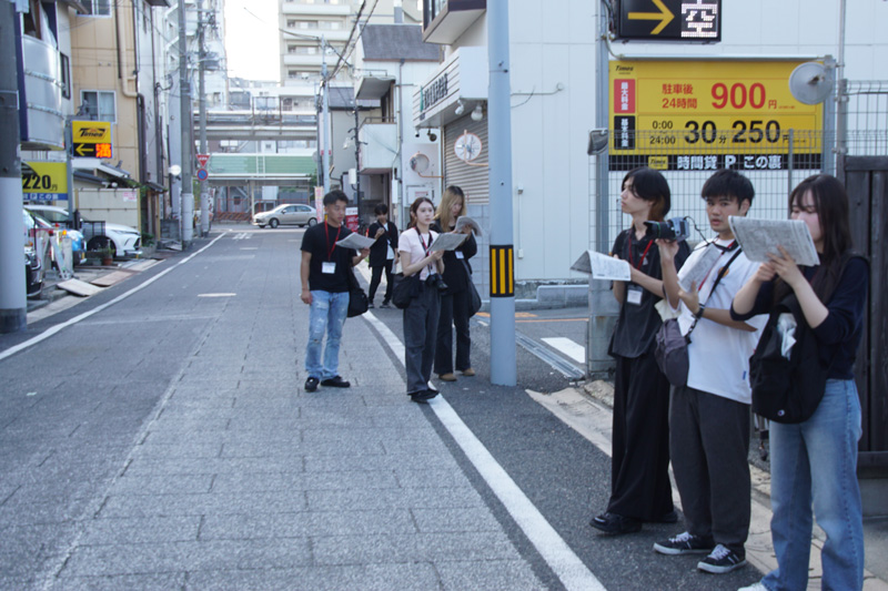 変貌を遂げつつつつある鍛治屋町付近で町並みの変化を確認